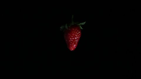 strawberry totation in dark