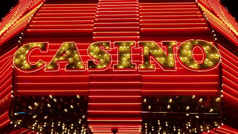 Las Vegas Casino Neon Sign Stock Footage Video 100 Royalty Free 1125805 Shutterstock - 1216 01 15 casino neon sign las vegas at night roblox
