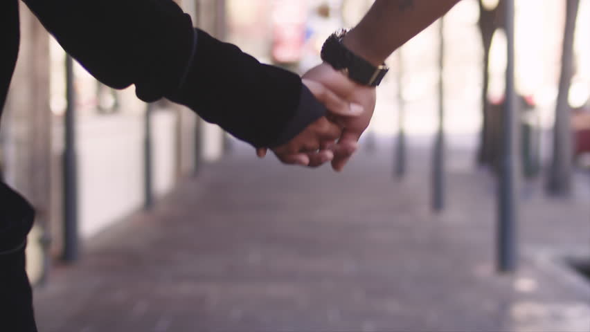 African American Couple Holding Hands Stock Footage Video 100 Royalty Free 15612106