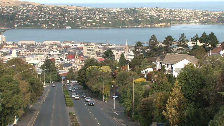 Dunedin city New Zealand