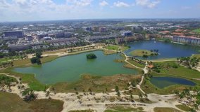 Aerial helicopter tour Doral FL
