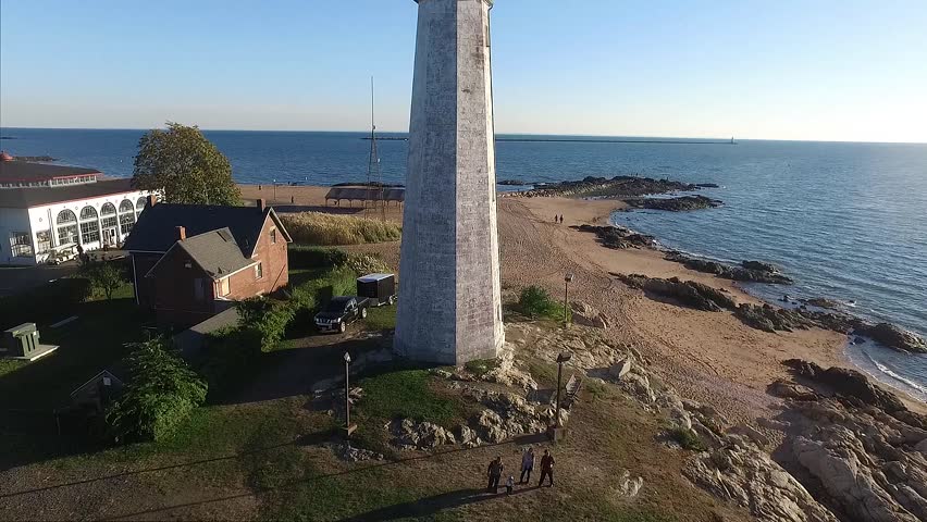 Five Mile Point - New Haven Lighthouse. CT