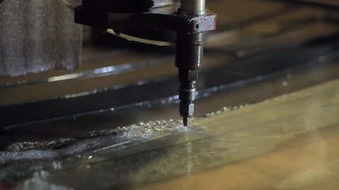 metal cutting machine CNC water jet