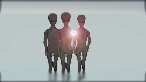 Aliens Goes animation