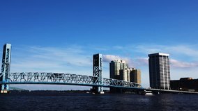 4K UltraHD Video of Jacksonville and the St. Johns River