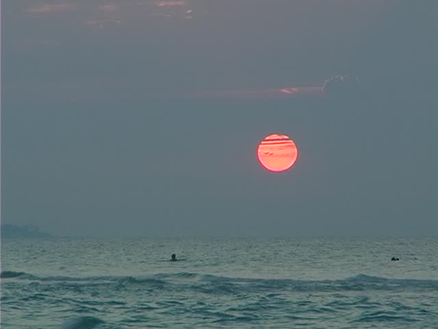 Sunset in Varadero, Cuba
