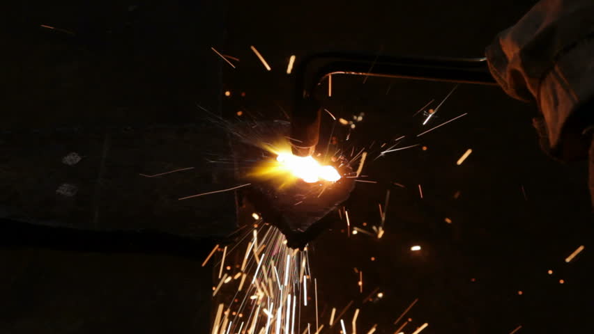 metal cutting with gas welding