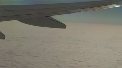 view from an airplane