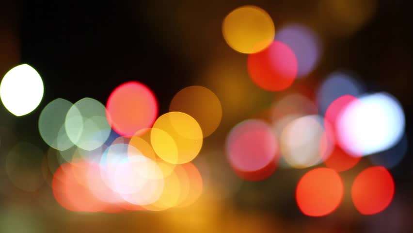 Defocused night traffic lights-Konya | Shutterstock HD Video #15934033