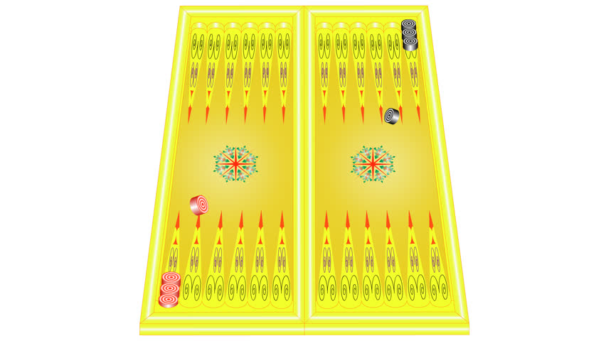 Backgammon Game Animation Backgammon starting Position Wooden Stok 