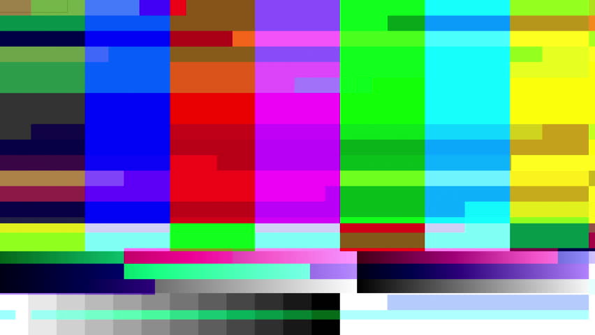 Glitch 1005: Tv Color Bars Stock Footage Video (100% Royalty-free ...