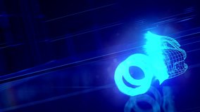 City car Wireframe View - conceptual - Powered by Shutterstock - Get 15% off with code: PIKWIZARD15