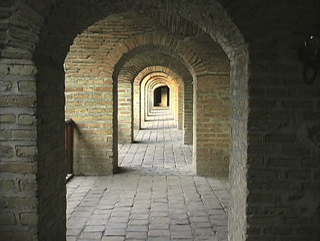 May 2010 - Azerbaijan - arched hall