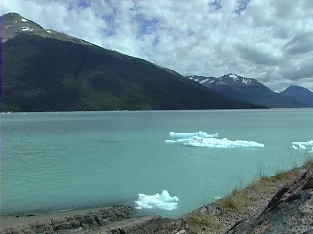 Ice on the lake