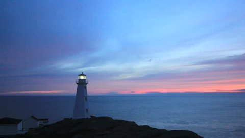 Cape Spear lighthouse, Newfoundland, Canada.