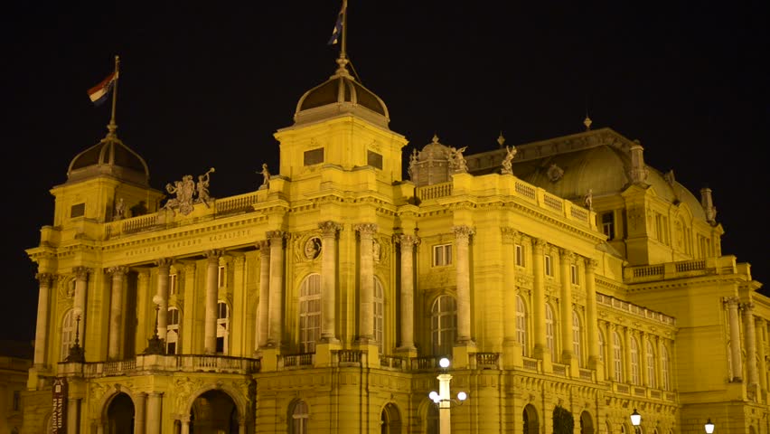 Croatian national theatre in Zagreb, Croatiar