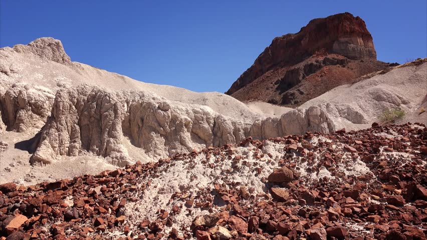 Desert Rock Formation in Big Bend National Park
