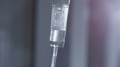 drip in a hospital emergency room