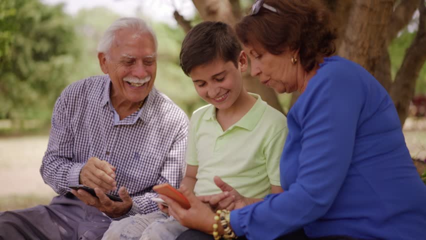 Old And Young People Together Stock Footage Video 100 Royaltyfree