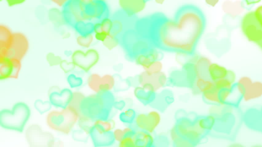 Floating hearts