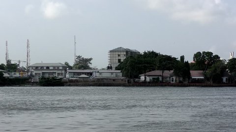 River Ogun. Victoria Island. Nigeria, Lagos 2016