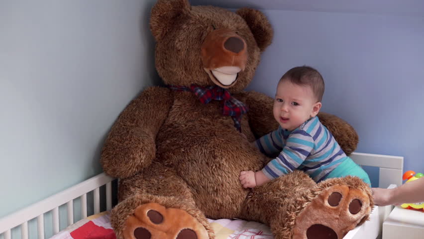 big teddy bear for baby boy