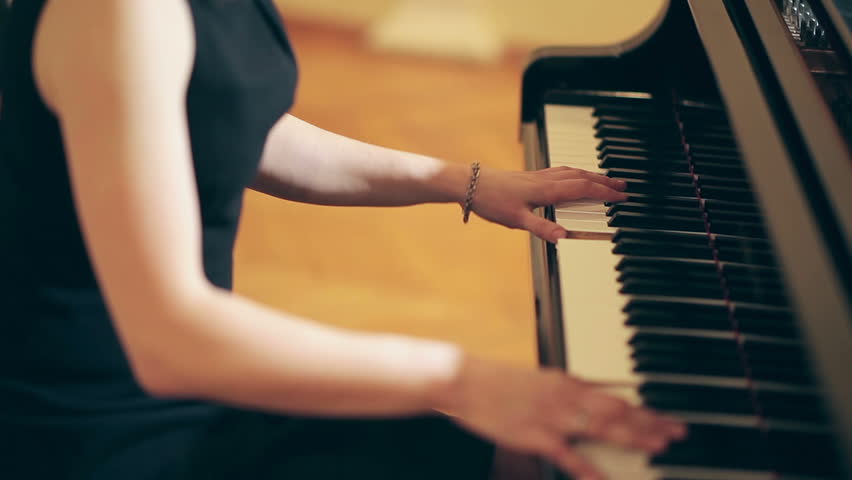 Она играет шопена. На чём играл Шопен. She is playing the Piano. Woman hands Piano Notes.