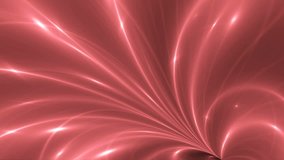Abstract Red Background With Rays Sparkles. Animation red background with rays and sparkles. Seamless loop.