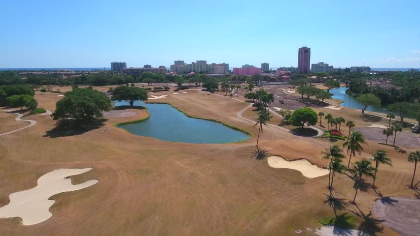 Aerial video of Boca Raton Florida