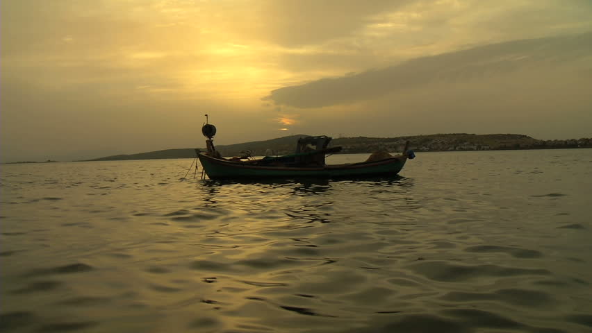 Ayvalik sunset in Turkey