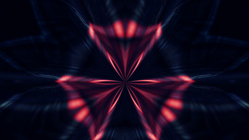 Red,dark, Blue, Abstract Kaleidoscope Backgroundred Stock Footage Video ...