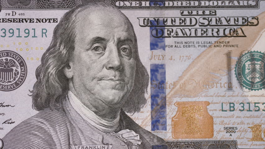 Money dollars close-up camera motion. 4K 30fps ProRes (HQ) | Shutterstock HD Video #16206721