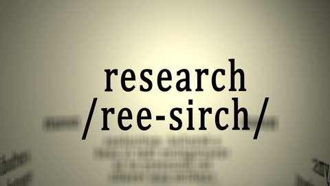 Definition: Research
