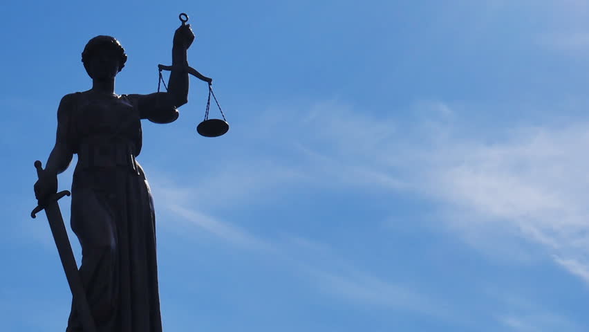  Statue of Lady Justice time lapse
