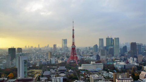 4k Time Lapse View Sunset At の動画素材 ロイヤリティフリー Shutterstock