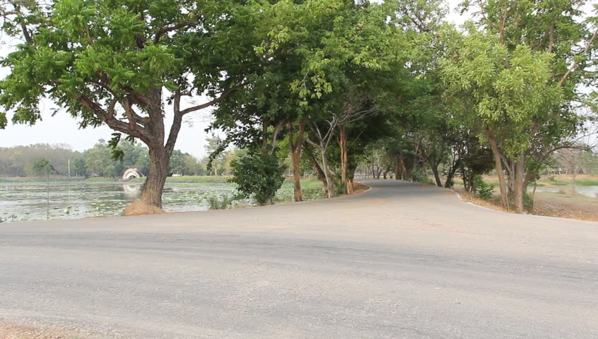 Roads within the park