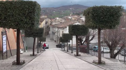 Baranello Small Town Molise Italy Stock Footage Video (100% Royalty ...