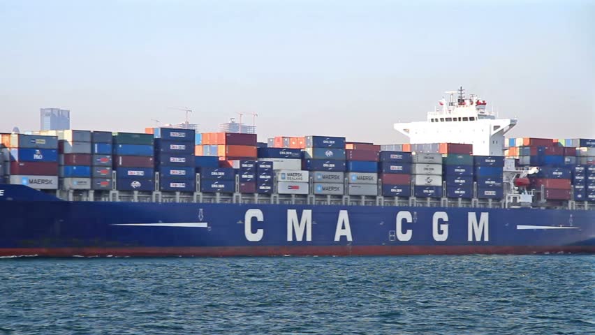 ISTANBUL - SEPTEMBER 24: Cargo Ship, Corneille (IMO: 9409170, Liberia) sails