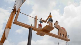 Close up of Wooden windmill of home decorate. - Powered by Shutterstock - Get 15% off with code: PIKWIZARD15