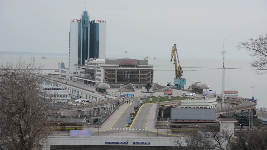 Marine Station in Odessa. Ukraine