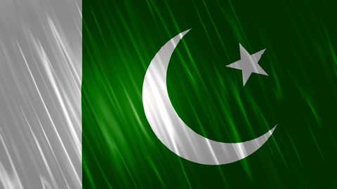 Pakistan Flag Loopable Background Ultra Hd Stock Footage Video (100% ...