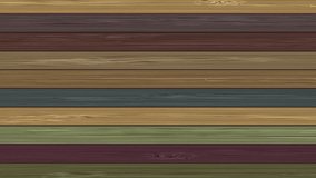 footage motion colorful wooden background. 4K video animation