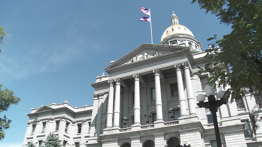 The State Capital building in Denver Colorado.