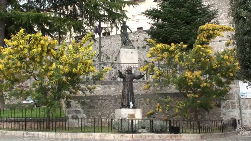 Old village of Fornelli, a small town of the province of Isernia, Molise Italy
