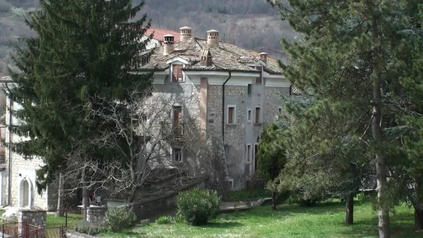 Ancient town of Forli del Sannio, a small town of the province of Isernia, Molise Italy
