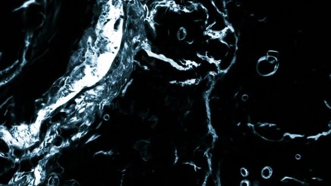 High quality motion animation representing swirling dark liquids and shadows.