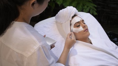 facial scrub face mask sea weed spa cucumber massage asian