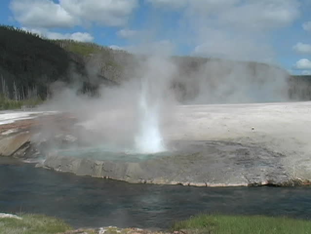 Hot spring in National Park