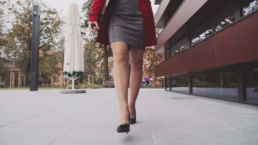 sexy walking in high heels