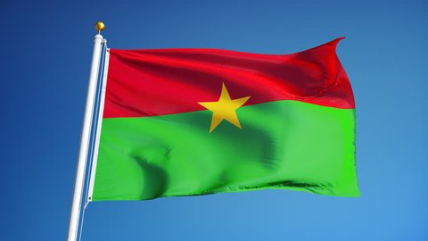 agitant le drapeau du burkina faso animation 1793647 Vidéo de stock sur  Vecteezy